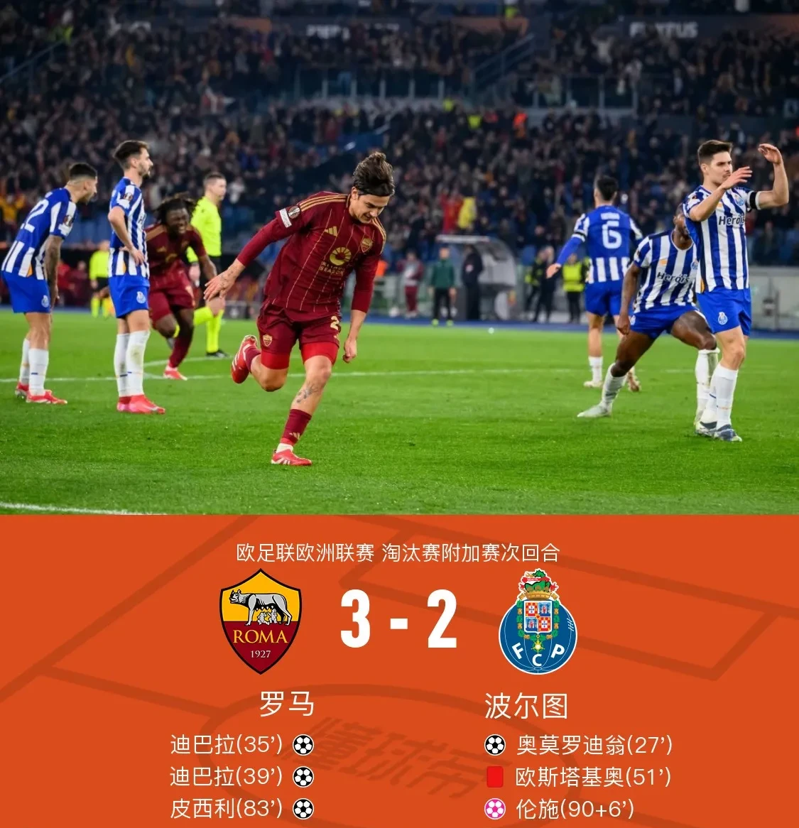 罗马主场轻松取胜，小组出线领跑的简单介绍