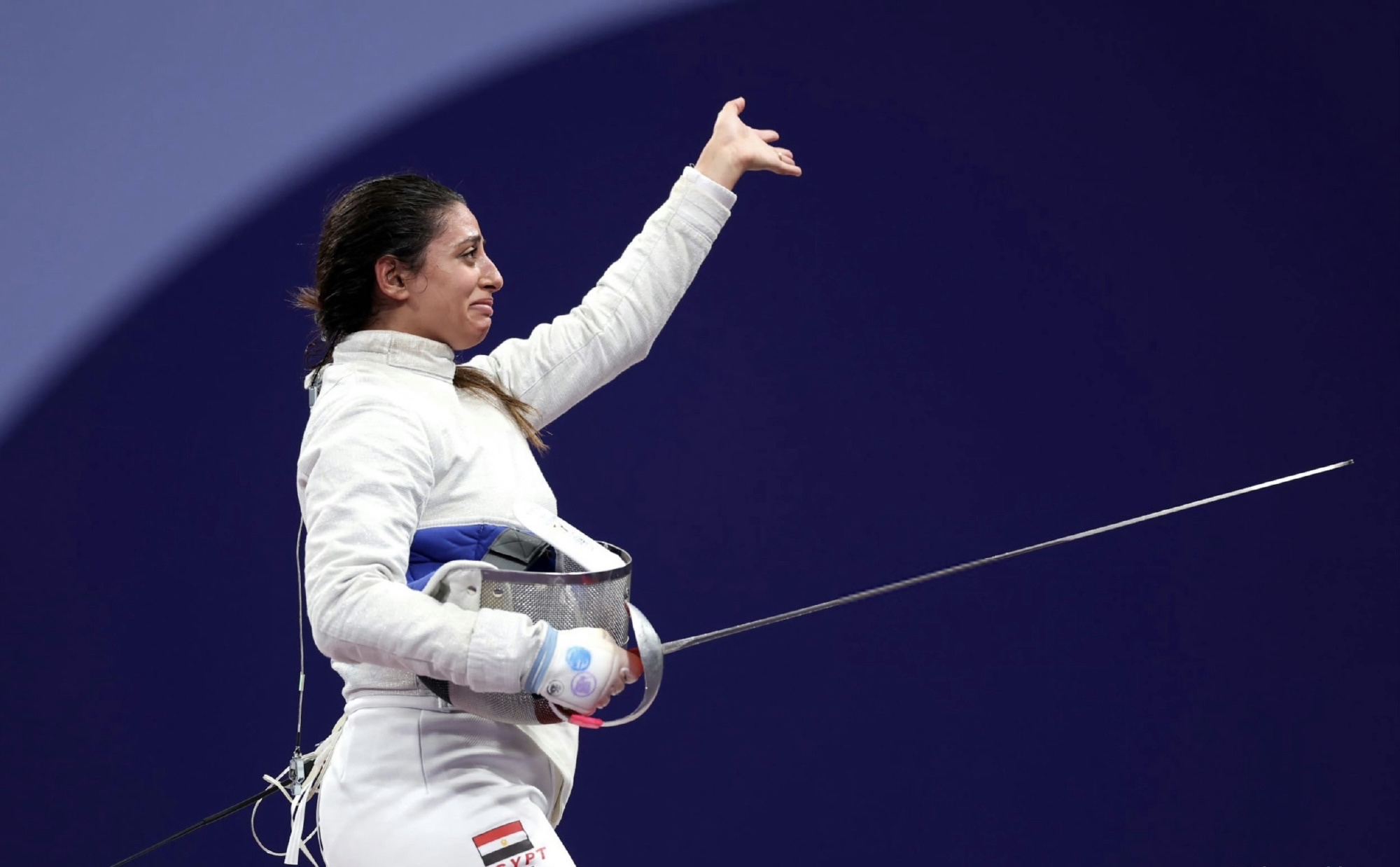 塞尔维亚选手在击剑比赛中斩获冠军 塞尔维亚选手在击剑比赛中斩获冠军